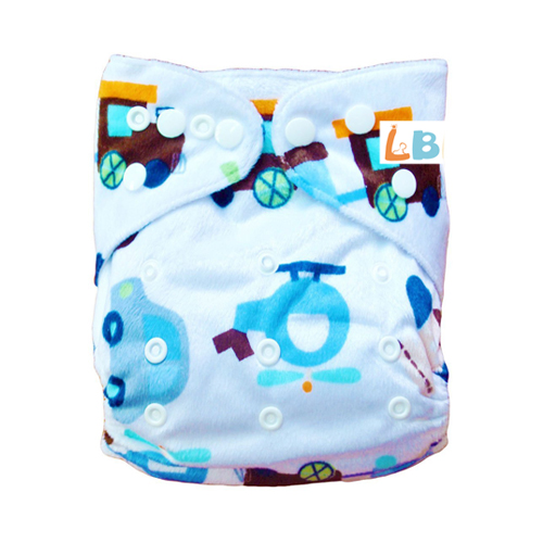 LBB(TM) Baby Resuable Washable Pocket Cloth Diaper,Airplane