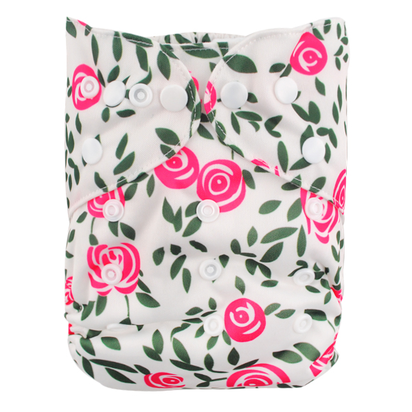 LBB(TM) Baby Resuable Washable Pocket Cloth Diaper,Rose