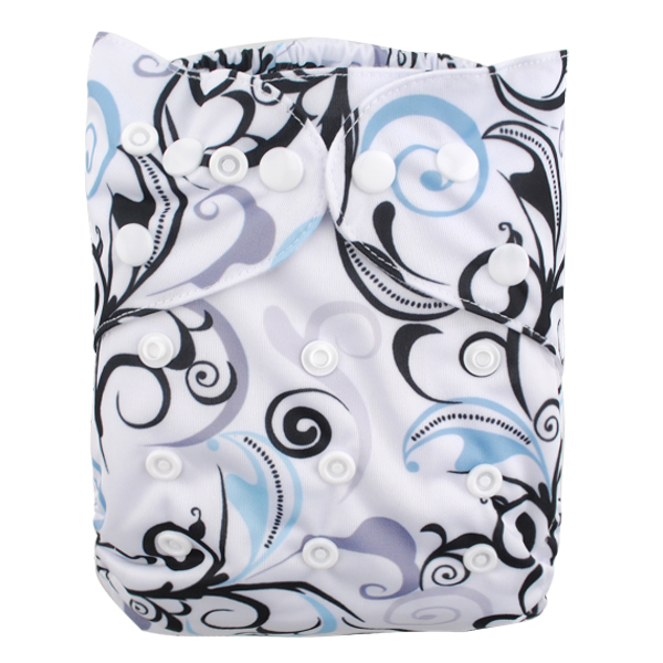 LBB(TM) Baby Resuable Washable Pocket Cloth Diaper,Floral