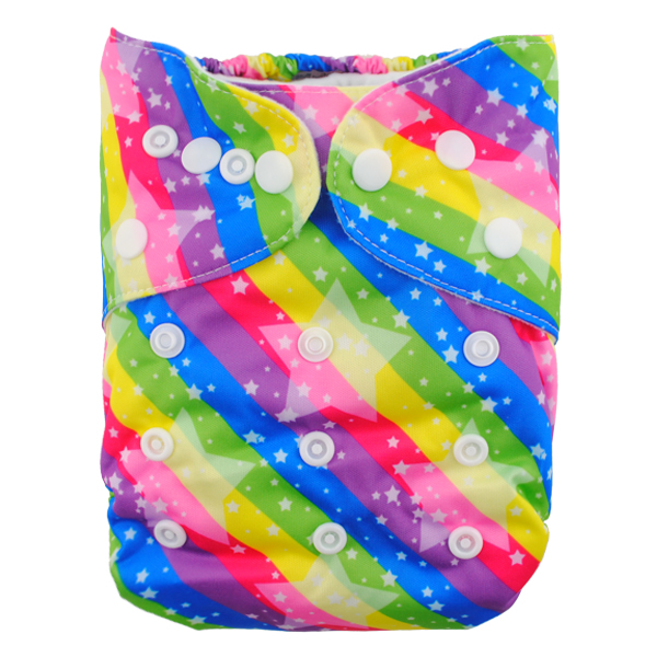 LBB(TM) Baby Resuable Washable Pocket Cloth Diaper,Stars